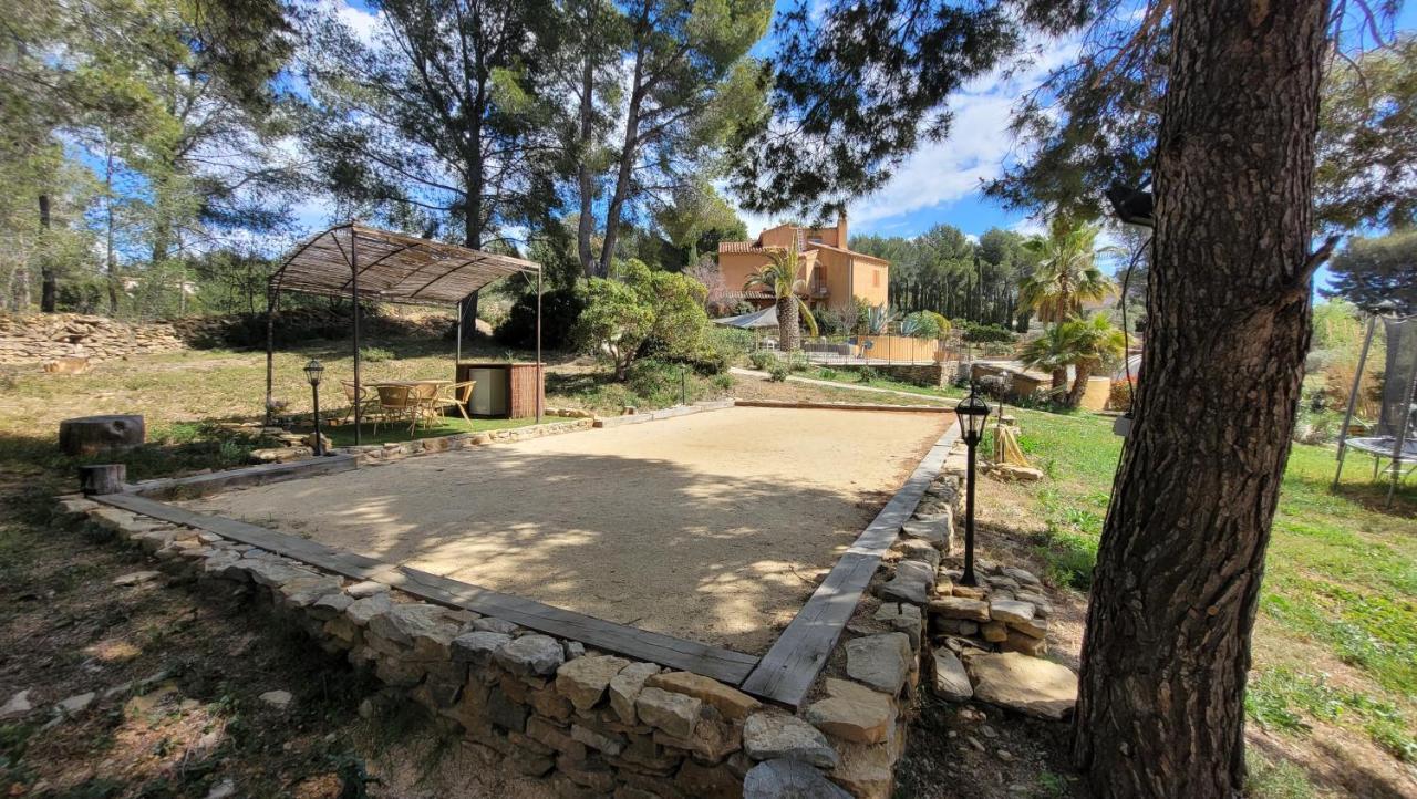 Vila Terres Du Baguier Ceyreste Exteriér fotografie